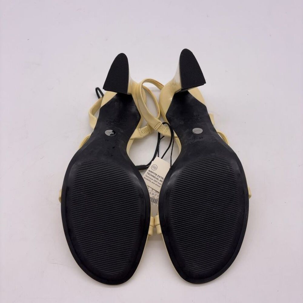 Zara Strappy Wide Heeled Sandals - Picture 4 of 5